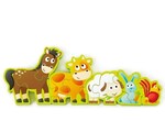 Numbers and Farm Animals Puzzle