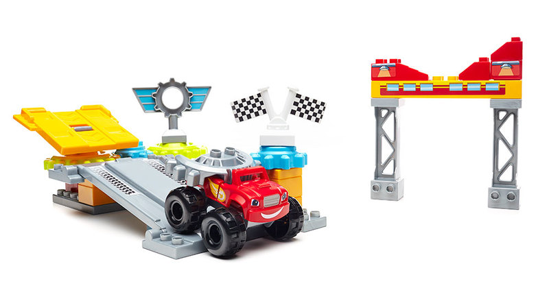 F02: Mega Blocks Blaze City Garage Playset