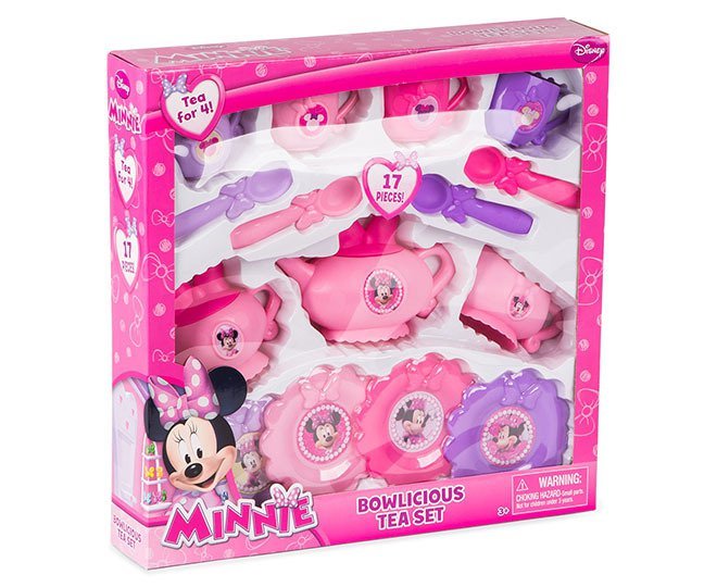R02: Disney Minnie 17 Pce Dinnerware Set