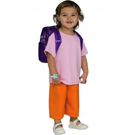 R39: Dora The Explorer Costume & Backpack