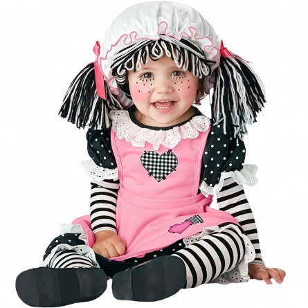 R49: Infant Kids Rag Doll Costume