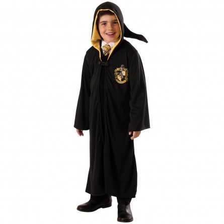 R53: Kids Hufflepuff Wizard Robe