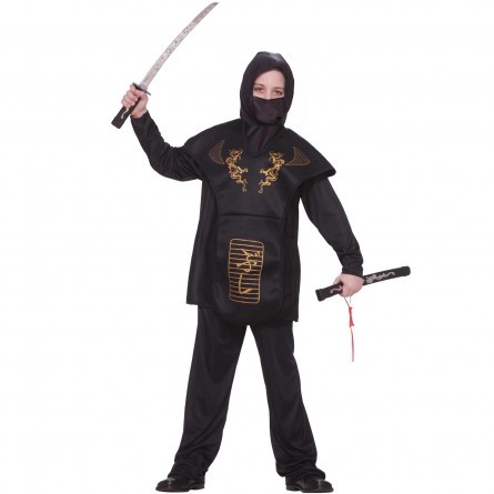 R63: Boys Ninja Warrior Costume
