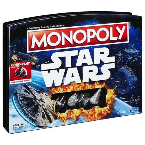 G11: Star Wars: Open & Play Monopoly Board Game