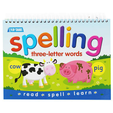 E25: Flip chart 3 letter word spelling