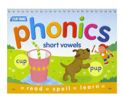 E29: Flip chart phonics short vowels 