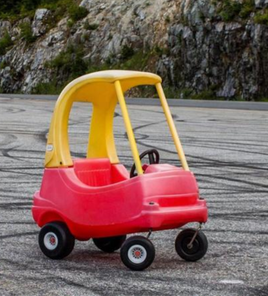 O63: Little tikes crazy coupe