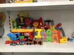 F03: Mickey Mouse Tool Bench & Tools