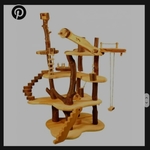 Magic Wood buildable tree house