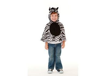 R19: Zebra Dress Up Cape