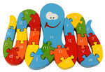 Octopus Alphabet and Numbers Puzzle