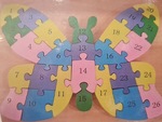 Colourful Butterfly Puzzle