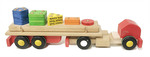 Wooden Shape Block Truck and Trailer
