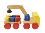 Magnetic Wooden Truck