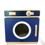 Blue Wooden Washing Machine