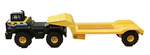 Yellow Tonka Truck and Trailer