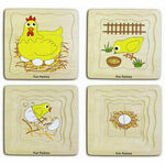 4 Layered Chicken Puzzle
