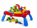 Mega Blocks Table and Track Set