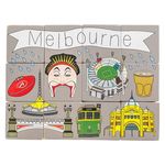 Wooden Melbourne Stacking Blocks