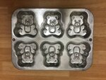 Mini Teddy Cake Tins