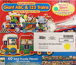 Giant ABC & 123 Trains Puzzles