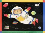 Toddler Puzzle Space Teddy