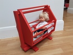 Red Cradle, Doll and Accessories