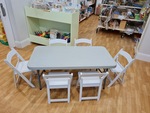 Party Pack Kids Table & Chairs - White