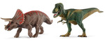 Triceratops and T-Rex