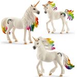 Rainbow Unicorn Family