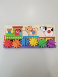 Train and Gears Puzzle