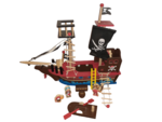 Wooden Pirate Ship with Accessories