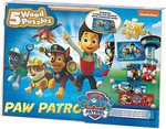 Paw Patrol Wooden Puzzle 5 Pack
