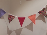 Colourful Fabric Bunting 4