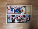 Wooden Dress Up Magnets