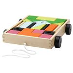 Wooden Pull Along Building Blocks