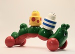 Caterpillar push along toy