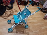 Blue Baby Stroller