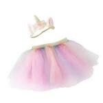 K5228: Unicorn Tutu and Headband Size 4-6