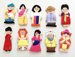 People Of The World Finger Puppets (Set 1)