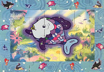 Rainbow Fish Mega Floor Puzzle