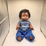 Dressed Male African Doll