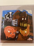 Farm Animals Peg Puzzle