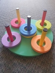 Foam Ring Toss Game