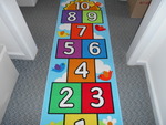036: Hop and Count Hopscotch Rug