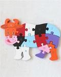 Cow Alphabet Jigsaw Puzzle