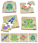 Tuzzles Aboriginal Art Animals 4 Set