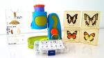 Microscope and Insect Specimen Set