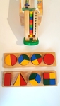 Wooden Fractions & Counting Set