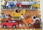 Melissa & Doug Construction Vehicle Chunky Puzzle